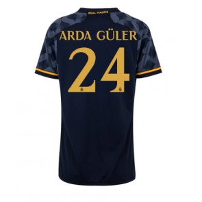 Real Madrid Arda Guler #24 Koszulka Wyjazdowych Kobiety 2023-24 Krótki Rękaw